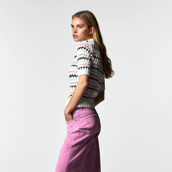 Zara striped knit sweater - Picture 3 of 10